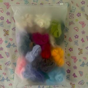 Assorted scrunchies